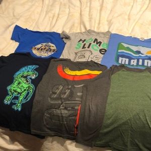 Lot of 6 Boys T-Shirts